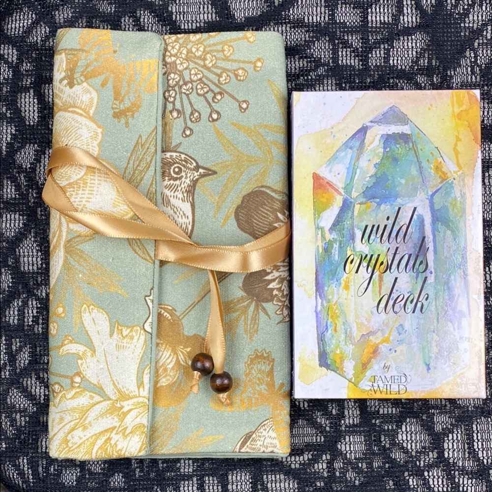 Wild Crystals Deck with Wrap Bag
